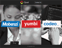 Tablet Screenshot of clyral.com